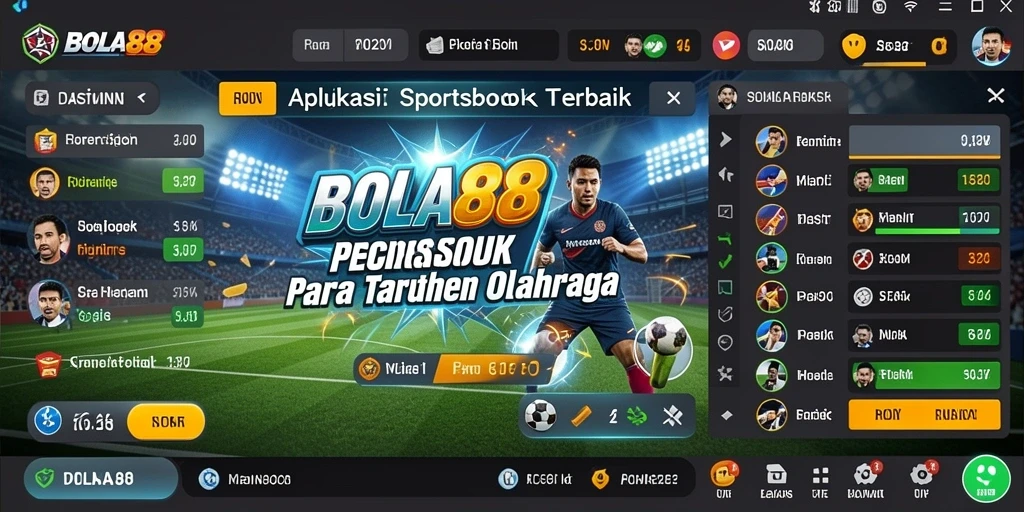 Screenshot utama BOLA88 menampilkan antarmuka pengguna yang menarik dan gameplay yang interaktif.