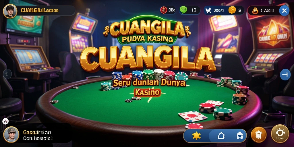 Tampilan gameplay seru dalam <strong>CUANGILA</strong> yang menawarkan berbagai permainan kasino.