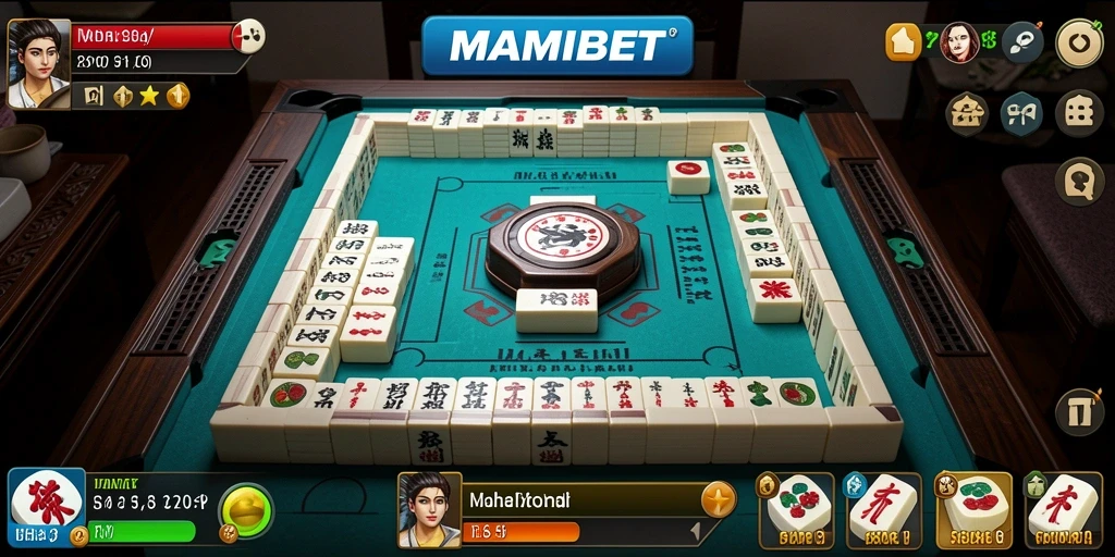 Tampilan permainan Mahjong yang seru dan menantang di MAMIBET.