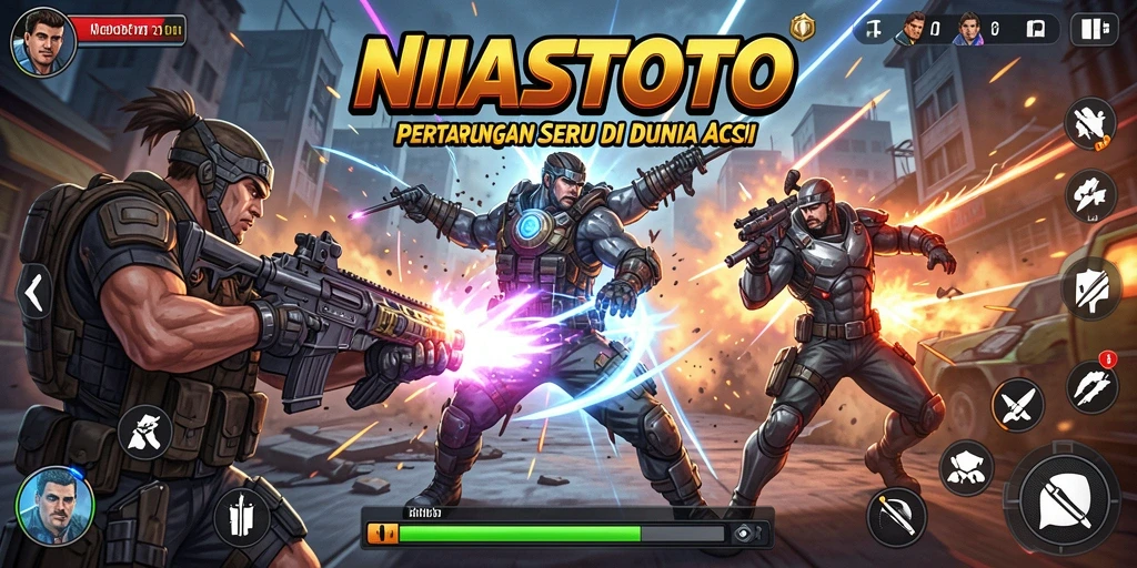 Screenshot gameplay NIASTOTO menampilkan aksi seru dan mendebarkan.